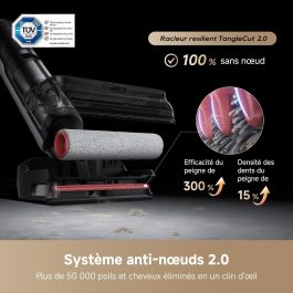 Dreame DRE6978515252761 Aspiradora mopa inalámbrica H15 Pro FoamWash 23000 Pa, 60 min autonomía, 780 ml, Negro