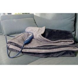 MANTA ELÉCTRICA SOLAC REIKIAVIK SINGLE - 160W - TECNOLOGÍA SENSFORT - 6 NIVELES TEMPERATURA - 160*100cm - FRANELA EXTRASUAVE REVERSIBLE - S092302000