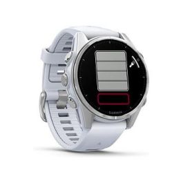 Garmin Fenix 8 Plata 43mm Reloj Inteligente AMOLED GPS 32GB 1.3"
