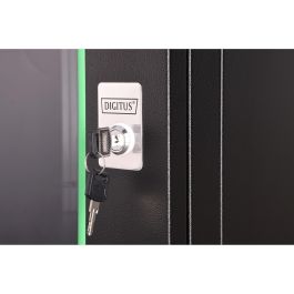 Digitus Carcasa de pared Dynamic Basic 7U, 600x600mm, Rack de pared, Acero, IP20, Negro