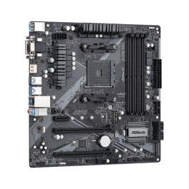 ASRock B450M Pro4 R2.0 Placa Base Micro ATX AMD B450 Socket AM4 Ryzen 3/5/7 DDR4-SDRAM USB 3.2 HDMI DVI VGA