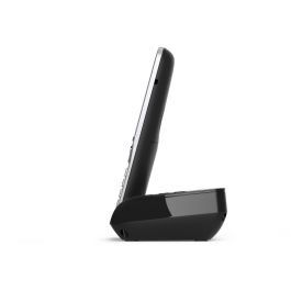 Gigaset COMFORT 500A duo Teléfono DECT/analógico con contestador automático, manos libres e identificador de llamadas, Negro/Plata