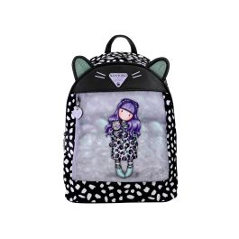 Mochila Casual Gorjuss Smitten kitten Negro Blanco (25,5 x 31 x 10 cm) Precio: 37.50000056. SKU: S4307480