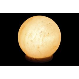 DKD Home Decor Lámpara de Sobremesa Sal del Himalaya Rosa Árabe 15x15x15 cm (2 Unidades) E14