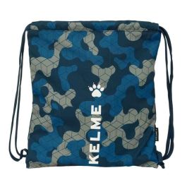 Bolsa Mochila con Cuerdas Kelme Epic Azul marino 35 x 40 x 1 cm Precio: 8.49999953. SKU: B12XAZ66EL