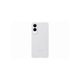 Samsung SAM1748558284669 Funda de silicona ultrafina gris claro para Samsung Galaxy S25 Edge