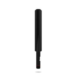 Panorama Antennas PWB-24-58-72 Antena WiFi Omnidireccional 2.4/5/7.2GHz 3dBi RP-SMA WiFi 6e, Indep. Plano Tierra, 163x22x7mm, Negra