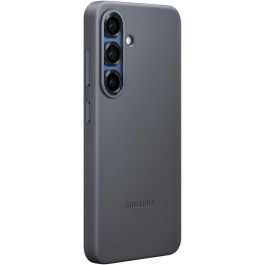 Samsung EF-VS931 Funda Kindsuit para Samsung Galaxy S25 6.2" de imitación piel color negro con protección contra caídas y rayones