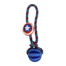 Juguete para perro cuerda avengers capitan america 10.0 x 30.0 x 7.0 cm Juguete para perro cuerda avengers capitan america 10.0 x 30.0 x 7.0 cm