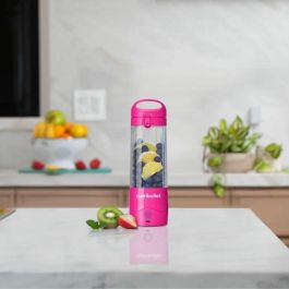 Nutribullet NBP003MA Licuadora Portátil Compacta 70W, 0.475L, Color Rosa, Incluye 1 Botella para Batidos y Smoothies Saludables