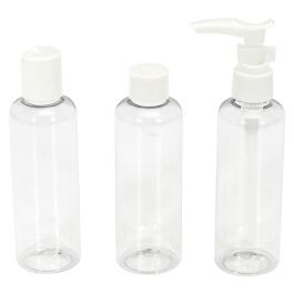 Jet Lag Kit Viaje Neceser 3 Frascos Reutilizables 100 ml