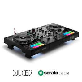 Hercules Controlador DJ Inpulse 500 DVS 4780909 para scratch digital Negro