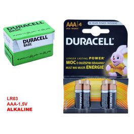 Duracell - Pilas Alcalinas LR03 AAA Blister - Pack de 4 - Negro/Oro (10 Unidades) Precio: 27.78999982. SKU: B1GBBWFNAV