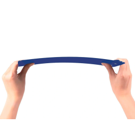 Q-connect Portanotas Plástico Reciclado DIN A4 Azul Grosor 2,1 mm