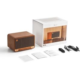 Edifier D32 Altavoz Multiroom WiFi Bluetooth Diseño Madera para Sonido Premium en Hogar