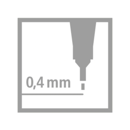 Stabilo Rotulador Point 88 Punta de Fibra Estuche 30 Unidades Surtidas Trazo 0.4mm