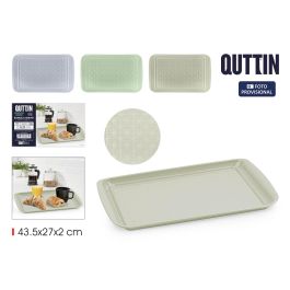Bandeja de metal para servicio 43.5 x 27 cm 3 surtidos Quttin - Inde (12 Unidades) Precio: 58.49999947. SKU: B1HH4DGQYS