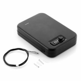 Caja Fuerte Portátil con Cable de Seguridad Prisaven InnovaGoods Caja Fuerte Portátil con Cable de Seguridad Prisaven InnovaGoods
