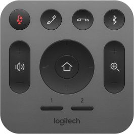 Logitech MeetUp Cámara de Videoconferencia 4K Ultra HD con FOV 120° y Micrófono Integrado USB Negro