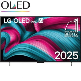 LG OLED42C54LA Televisor OLED evo 42" 4K Ultra HD Smart TV webOS 25 α9 Gen8 AI 144Hz VRR G-Sync FreeSync Dolby Vision Atmos 2025