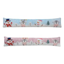 DKD Home Decor Burlete de Navidad Fantasía de Poliéster Rosa Azul, 10x15x85 cm, Pack de 4 Unidades Precio: 21.09756. SKU: B17MJWM2YS