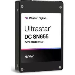 Western Digital WUS5EA1A1ESP7E3 Ultrastar DC SN655 SSD 15.36TB Interno U.3 PCIe 4.0 NVMe 6800 MB/s para Servidor/Estación de Trabajo