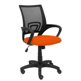 Silla Piqueras Y Crespo Vianos Brazos Fijos Mecanismo Basculante Con Regulador De Presion Elevacion Del Asiento En Altura Ruedas Nylon Respaldo Malla Transpirable Negra Y Tapizado Bali Naranja Oscuro Precio: 131.50000006. SKU: S5703882
