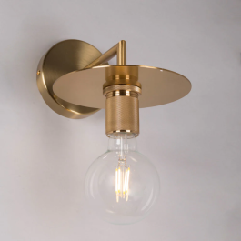 Aplique "Longueuil" SKD-W1007 Lámpara de Pared con Diseño Retro y Casquillo E27, Ideal para Salón, Dormitorio y Cocina