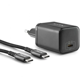 NGS BUD 65W-C Cargador de Pared GaN Ultrarrápido 65W USB-C con Cable Incluido