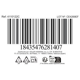 La Mediterranea Bandeja Calobra Crema 33.8 cm x 20.3 cm x 3.1 cm (12 Unidades)