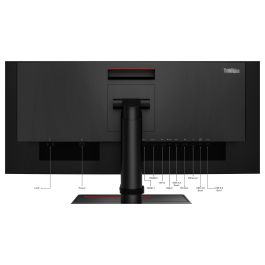 Lenovo Monitor ThinkVision P34w-20 34" UWQHD IPS Curvo 4ms 60Hz USB-C HDMI DP Negro