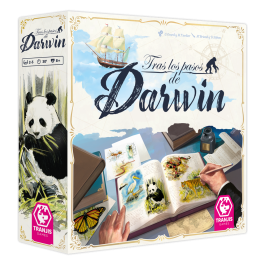 Tranjis Games Tras Los Pasos de Darwin - Juego de Mesa Familiar de Estrategia y Aventura Educativa para 2 a 5 Jugadores a Partir de 8 Años Precio: 36.49999969. SKU: B1KATKRTHF