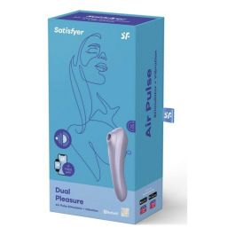 Satisfyer Dual Pleasure Vibrador con Aire, App y Bluetooth para Mujer