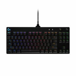 Teclado Logitech CD68998 Negro RGB LED Precio: 145.58999994. SKU: S7810593