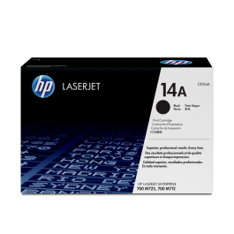 HP 14A Black Original LaserJet Toner Cartridge cartucho de tóner 1 pieza(s) Precio: 260.49999976. SKU: S8409758