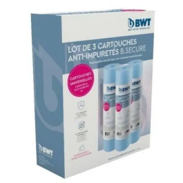 BWT BWT1712348835187 Paquete de 3 Cartuchos B.SECURE Compatible con los 10 Filtros Precio: 41.50000041. SKU: B15F7BAWEJ
