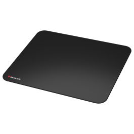 GENESIS Alfombrilla de Ratón Gaming Carbon 500 L LOGO Negra Superficie Speed Impermeable 400x330mm