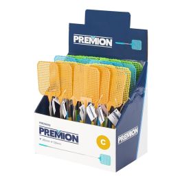 Premion Mata moscas extensible 260 mm a 720 mm, colores surtidos, pack 24 unidades