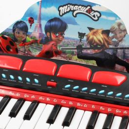 Reig Órgano Musical Infantil con Micrófono y Banqueta Lady Bug, Sonidos, Pilas Incluidas, Edad +3 Años, 18.3x17.5x6.5 cm Reig Órgano Musical Infantil con Micrófono y Banqueta Lady Bug, Sonidos, Pilas Incluidas, Edad +3 Años, 18.3x17.5x6.5 cm