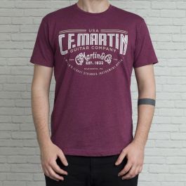 Camiseta Cf Martin Worlds Oldest Vin Burgundy (S) Camiseta Cf Martin Worlds Oldest Vin Burgundy (S)