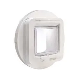 Sureflap Adaptador de Montaje para Solapa de Gato Microchip Blanco