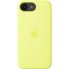 Apple iPhone 16e - Funda de Silicona, Amarillo Neón - MGYW4ZMA