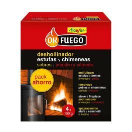 Flower Deshollinador para Estufas y Chimeneas, Previene Hollín y Resinas, en Sobres (4 x 100g) Precio: 8.88999947. SKU: B19ZGPHMKX