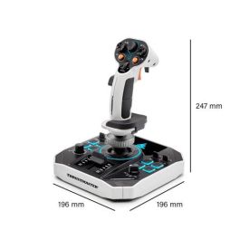 Thrustmaster SOL-R 1 Flightstick para PC con tecnología HEART y RGB - Precisión Ambidextra para Combate Espacial