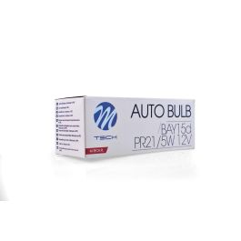 M-Tech MTECZ16 Lámpara halógena P21/5W Bay15D 12V 21/5W Roja para Luz de Freno y Posición Paquete de 10 unidades M-Tech MTECZ16 Lámpara halógena P21/5W Bay15D 12V 21/5W Roja para Luz de Freno y Posición Paquete de 10 unidades