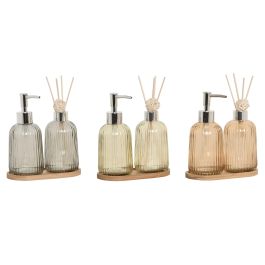 Baño Basicos DKD Home Decor Naranja Ambar 8.2 x 1 x 16 cm Set de 3 (4 Unidades) Precio: 28.49999999. SKU: B1HFV8NAYB