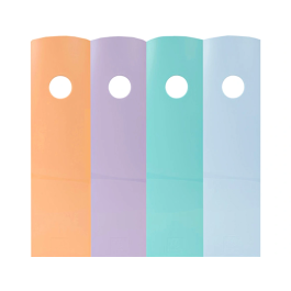 Exacompta Revistero Aquarel Mag-Cube Set de 4 Unidades Colores Pastel 266x328x305 mm