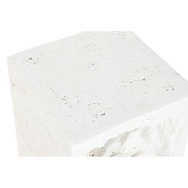 Mesita Auxiliar Moderno DKD Home Decor Blanco 40 x 46 x 40 cm Mesita Auxiliar Moderno DKD Home Decor Blanco 40 x 46 x 40 cm