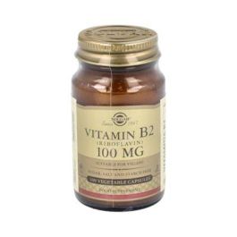SOLGAR Vitamina B2 (Riboflavina) 100 mg 100 Cápsulas Vegetales. Apto para Veganos. Precio: 16.5. SKU: B14GAJJWLJ