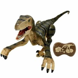 Lexibook Dinosaurio Velociraptor RC: Control Remoto 2.4GHz, Simulación Realista con Movimientos Articulados, Luces y Sonidos Rugido Lexibook Dinosaurio Velociraptor RC: Control Remoto 2.4GHz, Simulación Realista con Movimientos Articulados, Luces y Sonidos Rugido